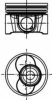 KOLBENSCHMIDT 99833600 Piston